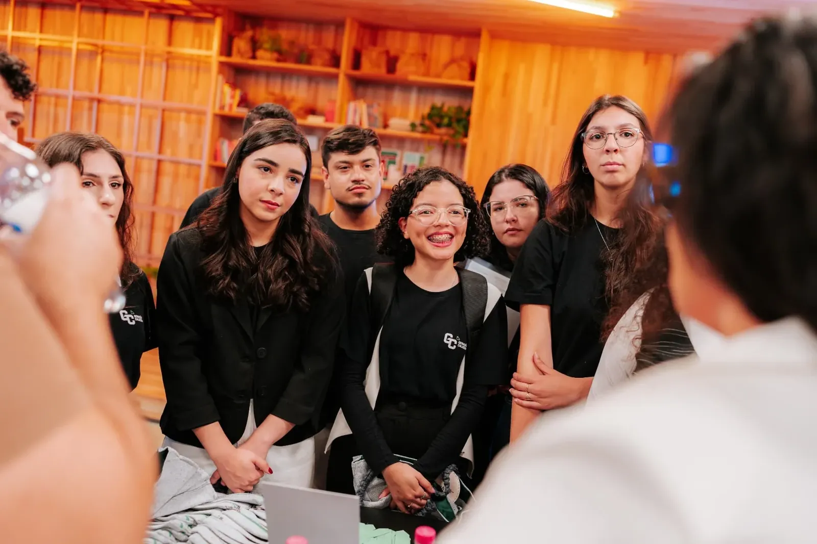 Jovens talentos do Geração Caldeira reunidos no evento